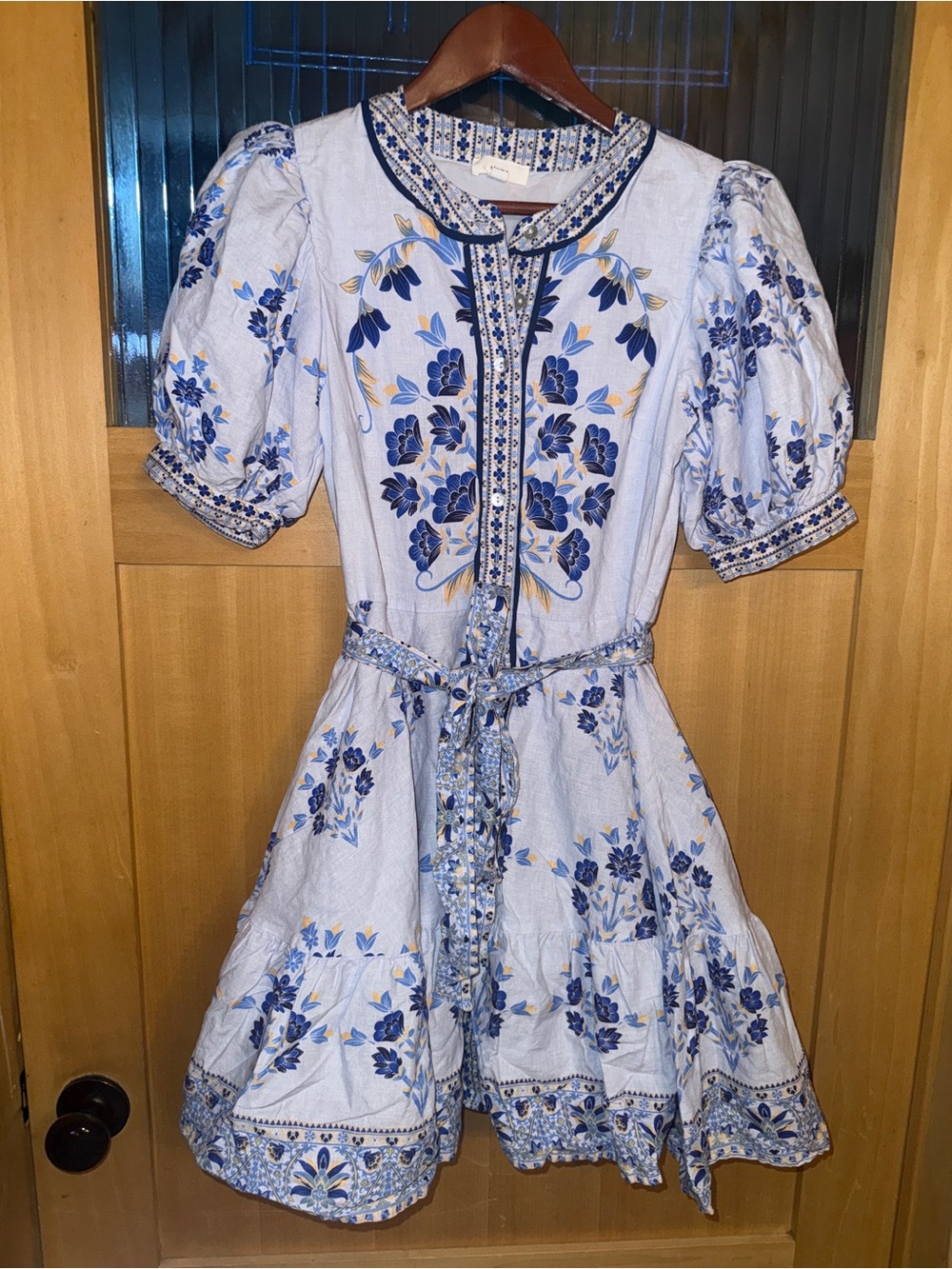A Loves A Little Girls Puff Sleeve Dress Size Small So Cute 🥰